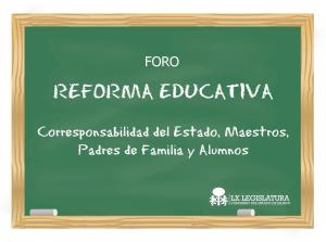 Foro Reforma Educativa